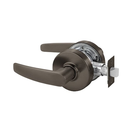Sargent Passage Cylindrical Lock Grade 2 with B Lever and L Rose with T Strike Oil Rubbed Bronze 7U15LB10B